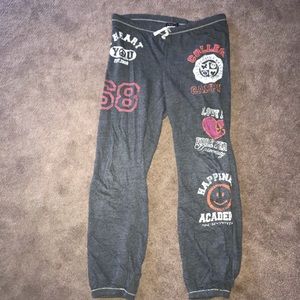 One step sayings sweatpants large
